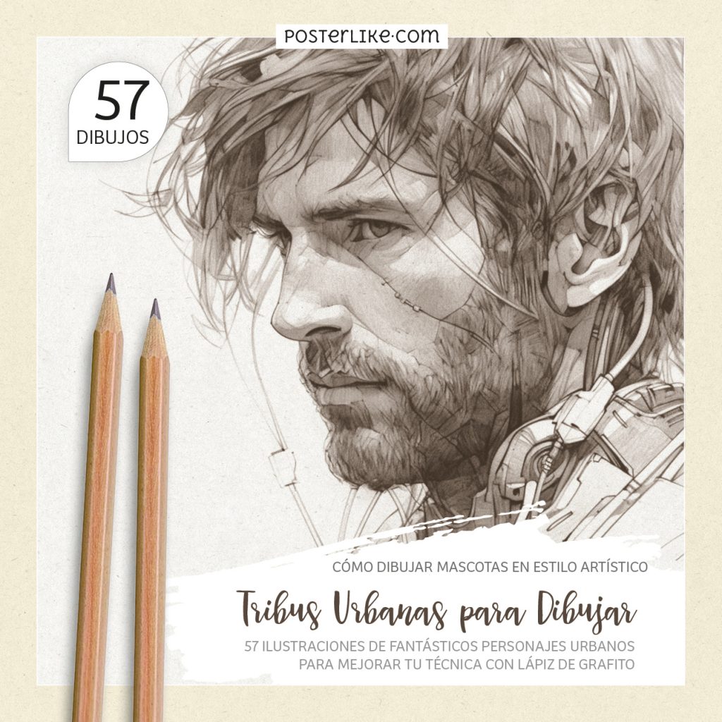 Portada del libro Tribus Urbanas para Dibujar de la serie Dibuja como un Pro