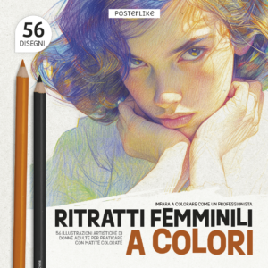 Portada del libro Retratos Femeninos a Color de la serie Colorea como un Pro
