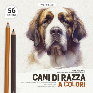 Portada del libro Razas Caninas a Color de la serie Dibuja Mascotas como un Pro.