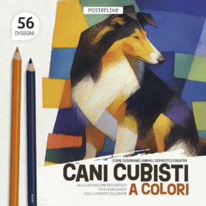 Portada del libro Perros Cubistas a Color de la serie Dibuja mascotas como un pro